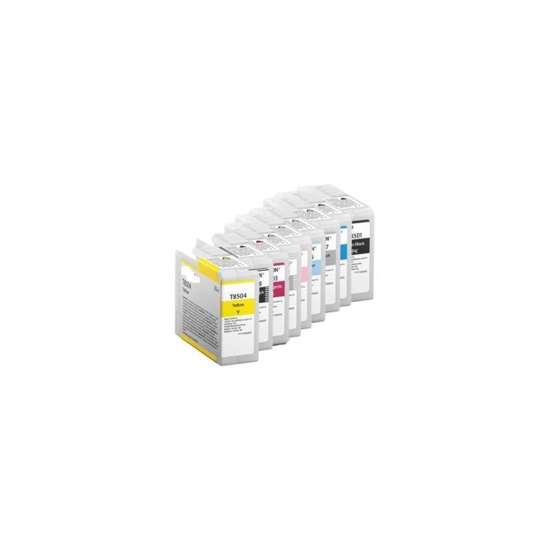 80ML Pigmento compatible SC-P800DES,P800SE,P800SP-Yellow