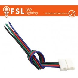 Connettore rapido END per strip 10mm LED RGB/RGBW